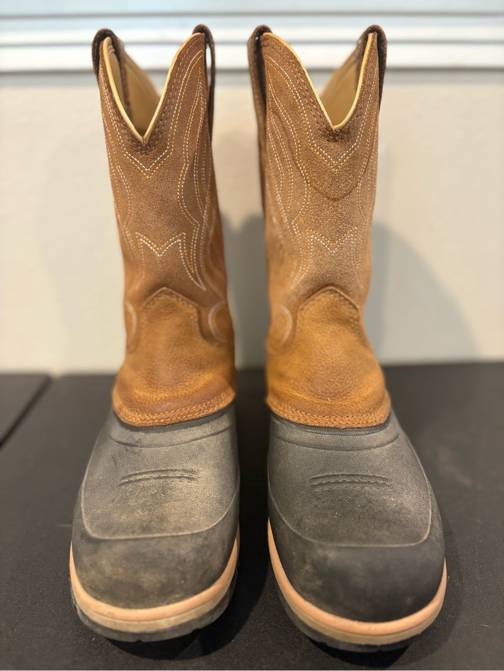 Ariat Whirlwind H20 Womens Brown Leather Boots Sz 9B  (10018668) - Picture 5 of 9